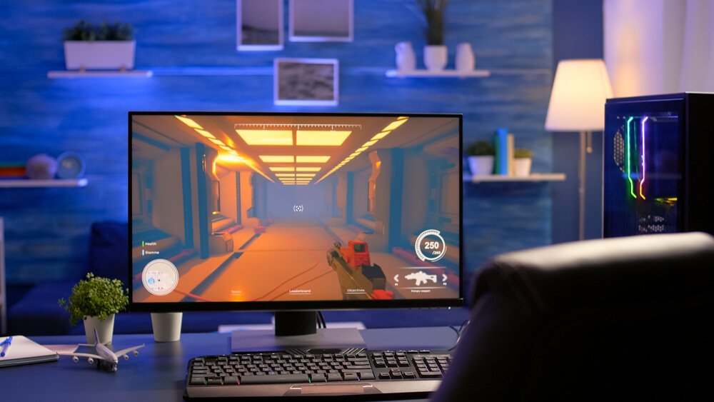 Gaming Setup - simple and cheap idea