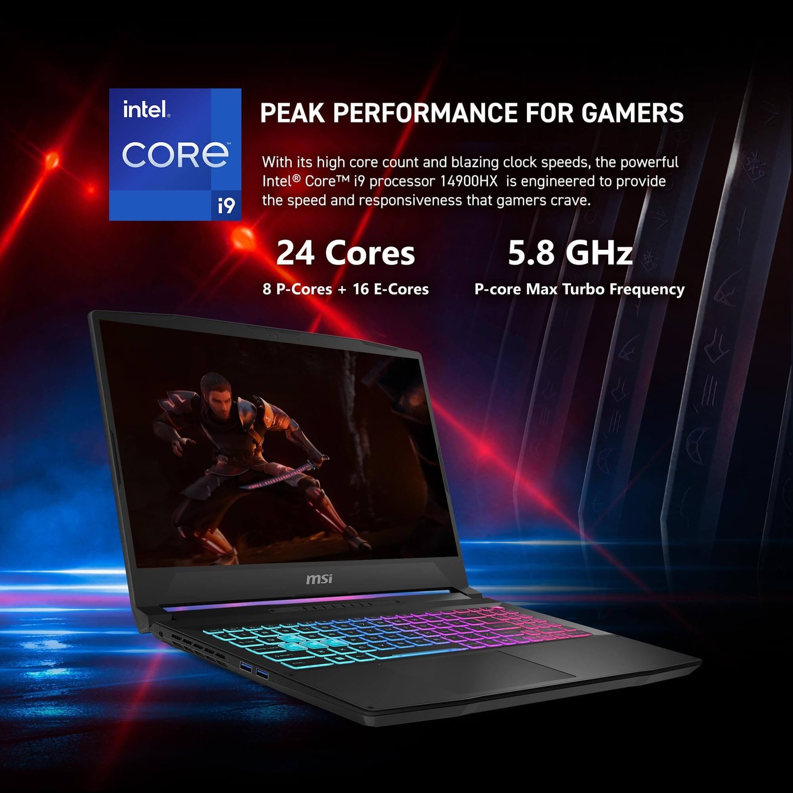 MSI for Peak performance for Gamers