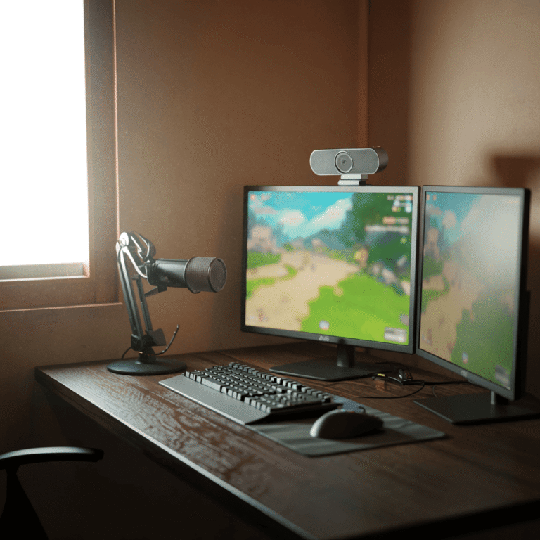 what you need to set up streaming studio